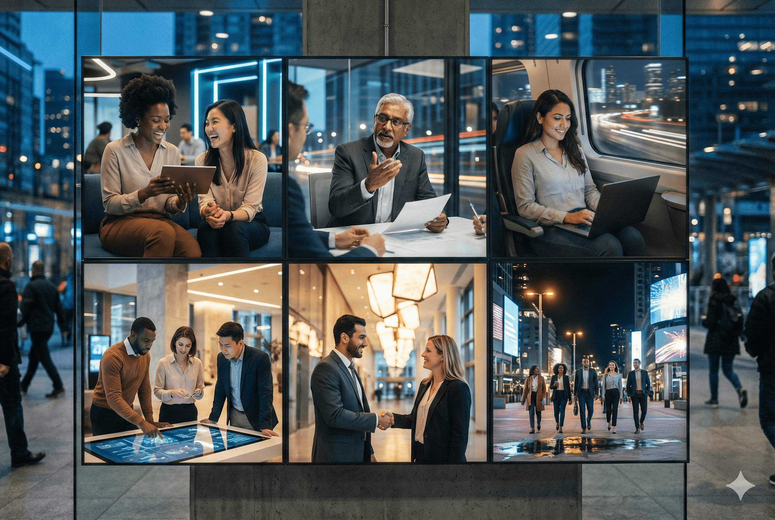 Diverse individuals in masterclass